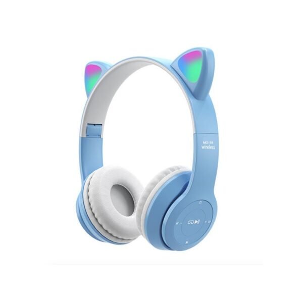 سماعات بلوتوث كات موديل MZ47 , ازرق