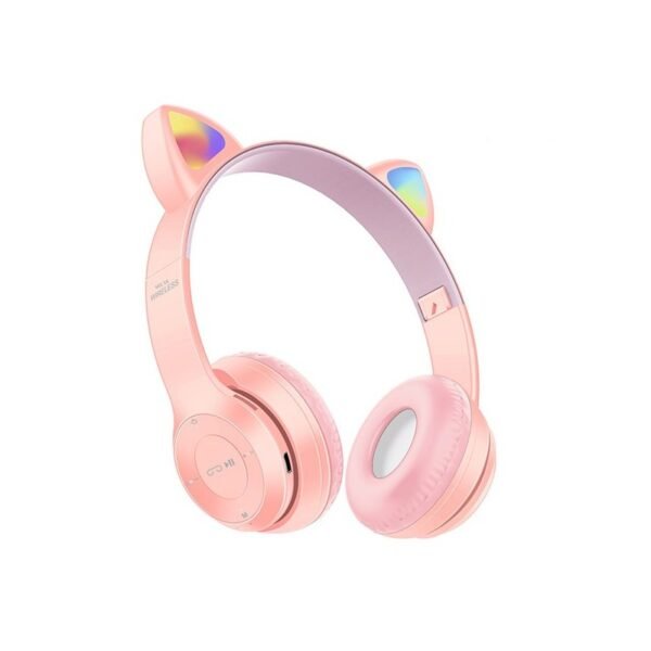 سماعات بلوتوث كات موديل MZ47 , بينك