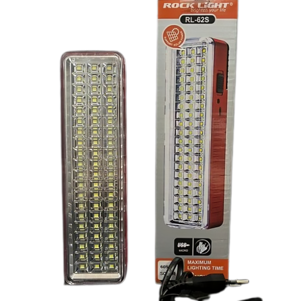 كشاف LED يعمل بالطاقة الشمسية/قابل لإعادة الشحن من ROCK LIGHT بقوة 60 وات