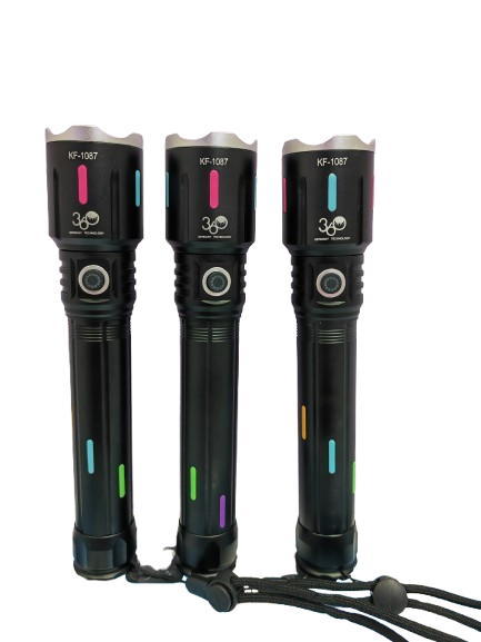 3 كشاف قوي مدى 2000 متر من 360 , KF-1087
