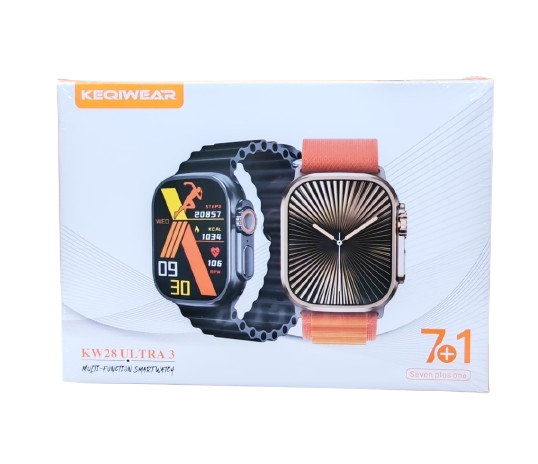 ساعة ذكية 7 استراب KEQIWEAR KW28