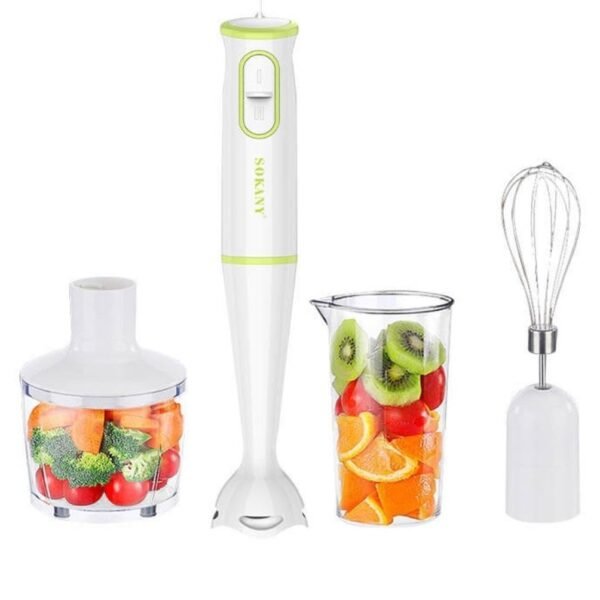 مجموعة خلاط يدوي متعددة الوظائف 4 في 1 من سايونا