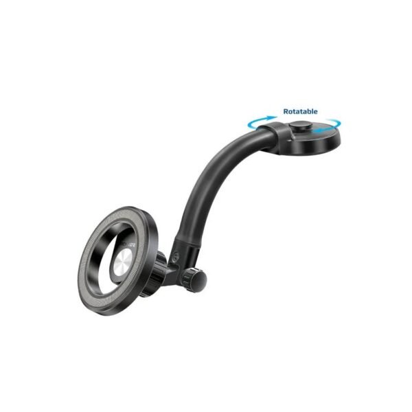 حامل الهاتف الذكي المغناطيسي غير المجهول - الأسود - 360