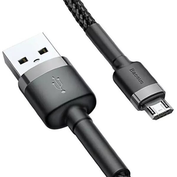 كابل Baseus cafule USB لأجهزة Micro 2.4A بطول 1 متر، (CAMKLF-BG1)